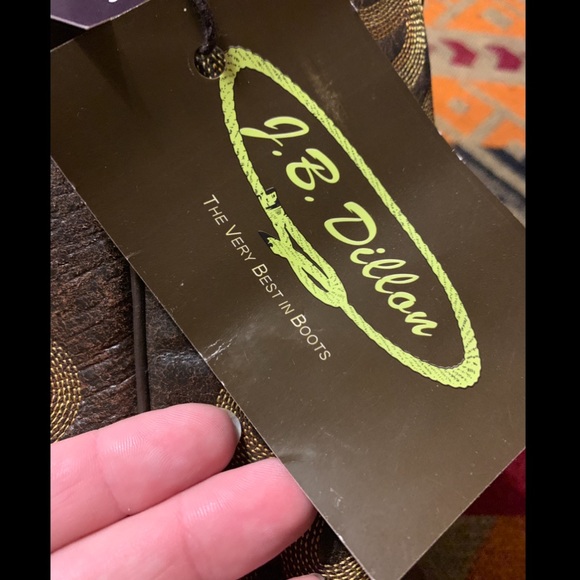 NWT JB Dillon cowboy boots - Picture 3 of 7